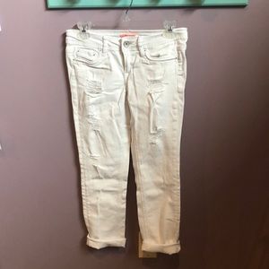 Dollhouse roll up skinny capri